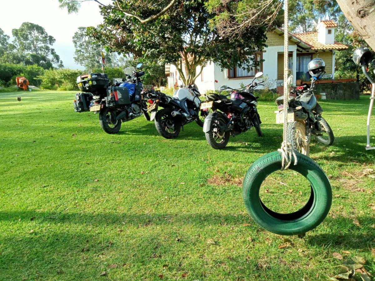 Hospedaje Y Zona De Camping Pistacho Casa de hóspedes Villa de Leyva Exterior foto