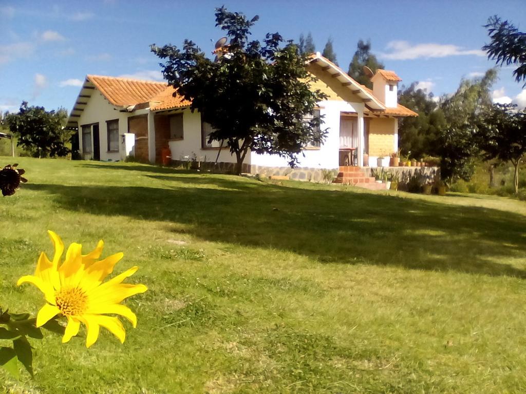 Hospedaje Y Zona De Camping Pistacho Casa de hóspedes Villa de Leyva Exterior foto